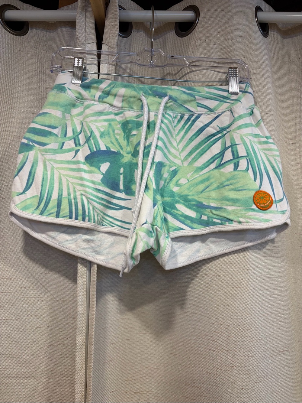 Vitamin Sea Tropical Green Leaf Lounge Shorts